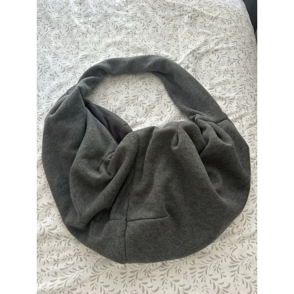 Dog Purse Fleece With Leash Attachment Pet Tote Carrier